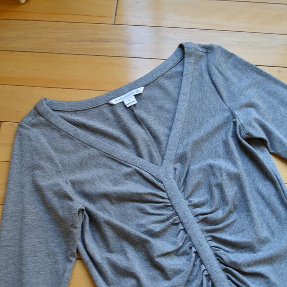 Diane Von Furstenberg Greece Gray Dress Size M - Picture 3 of 10